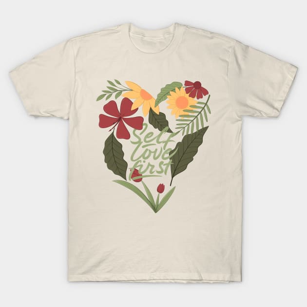 self love#1 T-Shirt by Karyavna